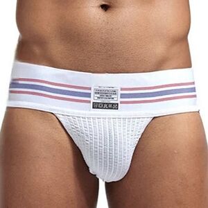 Jockstrap with Striped Waistband